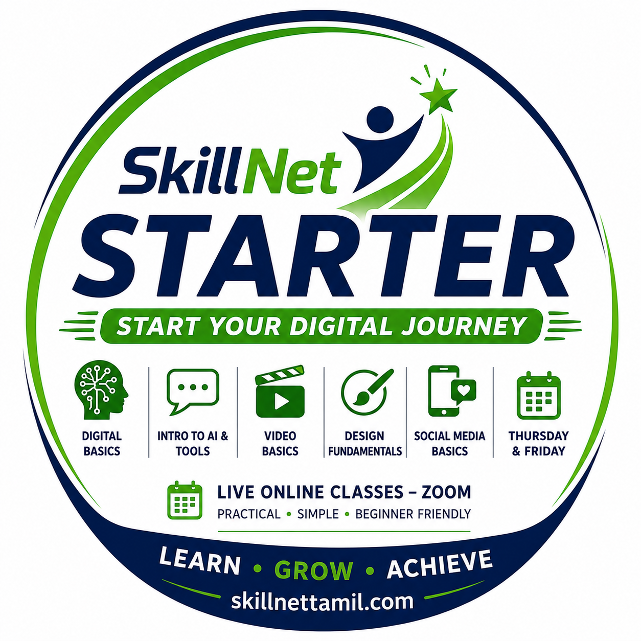 SKILLNET STARTER logo